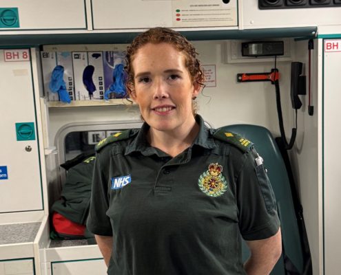 Jess Greenwood, AAP Mentor at South Central Ambulance Service